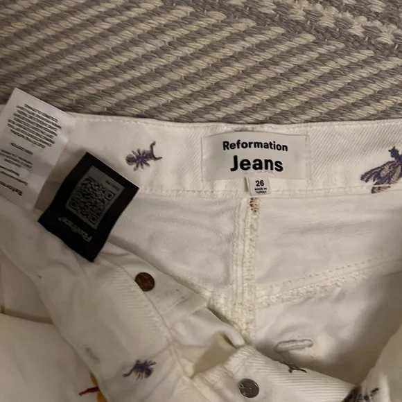 Reformation - Cynthia Ladybug High Rise Jeans - Picture 3 of 3